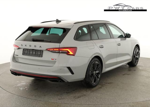 Skoda Octavia Combi 2.0 TSI 195 kW RS DSG, Pano, Standheizung, AHK, Navi, Matrix, Sound, Side, Winter, 5 J.-Garantie 