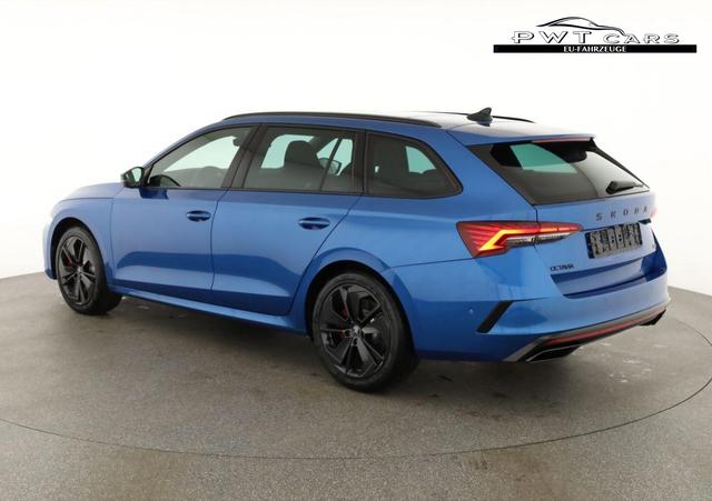 Skoda Octavia Combi 2.0 TSI 195 kW RS DSG, Pano, Standheizung, AHK, Navi, Matrix, Canton, Side, Winter, 5 J.-Garantie 