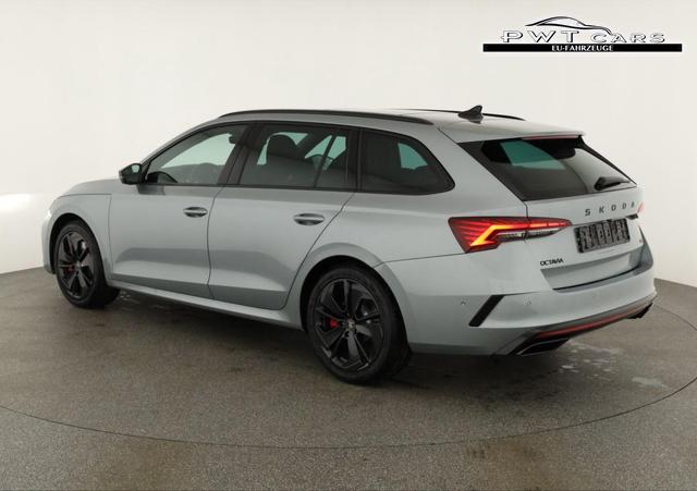 Skoda Octavia Combi 2.0 TSI 195 kW RS DSG, Pano, Standheizung, AHK, Navi, Matrix, Canton, Side, Winter, 5 J.-Garantie 