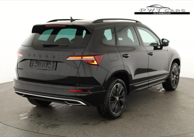 Skoda Karoq Sportline 1.5 TSI DSG Sportline, Pano, AHK, Navi, CANTON, Matrix, AreaView, Side, FS-beheizbar 