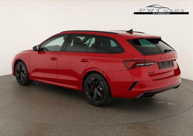 Skoda Octavia Combi 2.0 TSI 195 kW RS DSG, Pano, Standheizung, AHK, Navi, Matrix, Canton, Side, Winter, 5 J.-Garantie 