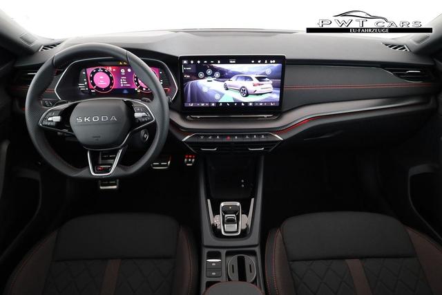 Skoda Octavia Combi 2.0 TSI 195 kW RS DSG, Pano, Standheizung, AHK, Navi, Matrix, Canton, Side, Winter, 5 J.-Garantie 
