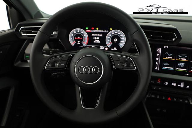 Audi A3 Sportback TFSI 110 kW S line 35 S-tronic S-LINE, AHK, Matrix, Navi, el. Klappe, Kamera, Winter, 3 J.-Garantie 