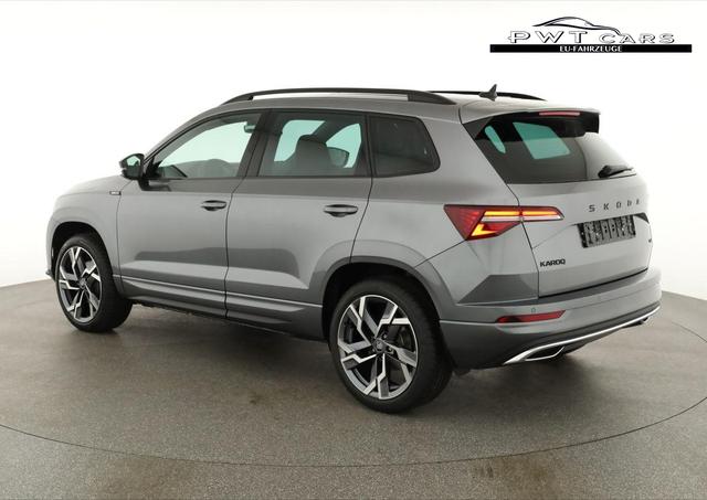 Skoda Karoq Sportline 4x4 2.0 TSI DSG Sportline, Pano, AHK, Navi, Matrix, Side, Winter, 5 J.-Garantie 