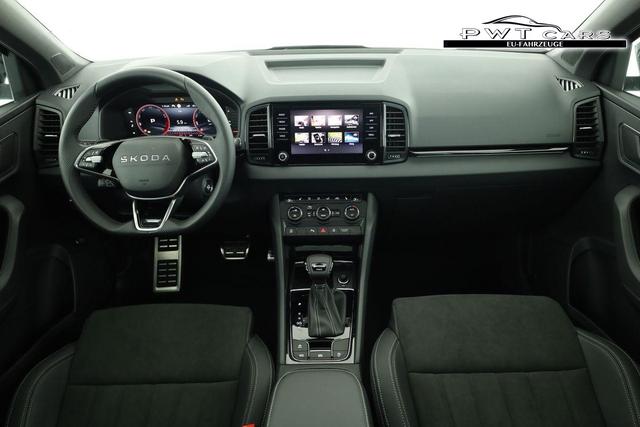 Skoda Karoq Sportline 4x4 2.0 TSI DSG Sportline, Pano, AHK, Navi, Matrix, Side, Winter, 5 J.-Garantie 