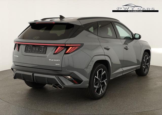 Hyundai TUCSON 1.6 T-GDI DCT 4WD N-LINE, AHK, el. Klappe, Teilleder, Navi, Kamera, ACC 