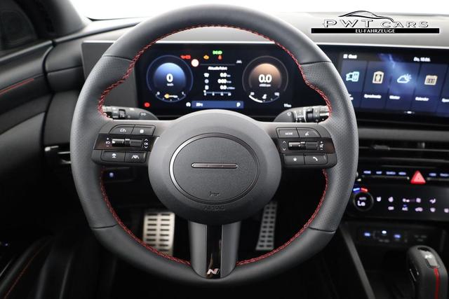 Hyundai TUCSON 1.6 T-GDI DCT 4WD N-LINE, AHK, el. Klappe, Teilleder, Navi, Kamera, ACC 