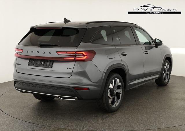 Skoda Kodiaq 2.0 TSI 150 kW 4x4 Sportline DSG Sportline, 7-Sitzer, AHK, Navi, Matrix, Side, Kamera, Winter, 19-Zoll, 4 J.-Garantie 