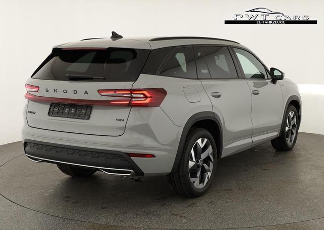 Skoda Kodiaq 2.0 TDI 142 kW 4x4 Sportline DSG Sportline, Pano, AHK, Navi, Matrix, el. Klappe, Side, Winter, 19-Zoll, 4 J.-Garantie 