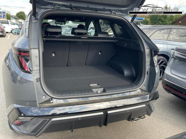 Hyundai TUCSON 1.6 T-GDI DCT 4WD N-LINE, AHK, el. Klappe, Teilleder, Navi, Kamera, ACC 