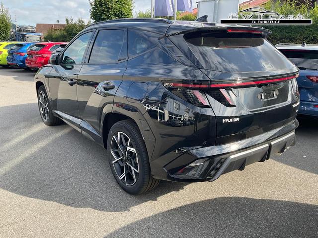 Hyundai TUCSON 1.6 T-GDI DCT 4WD N-LINE, el. Klappe, Teilleder, Navi, Kamera, ACC 