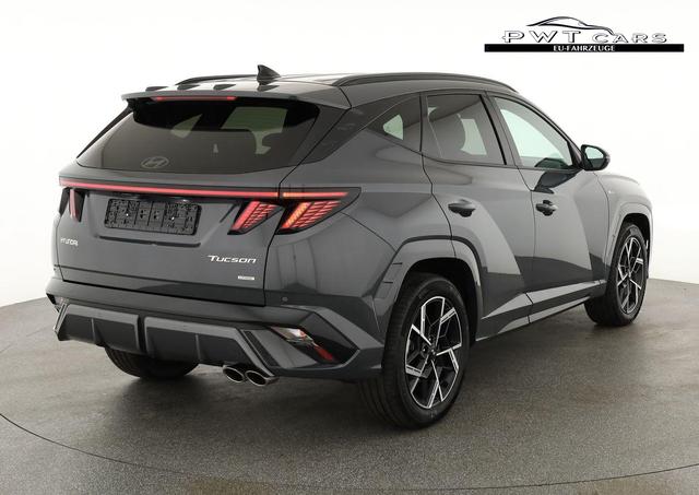 Hyundai TUCSON 1.6 T-GDI DCT 4WD N-LINE, AHK, el. Klappe, Teilleder, Navi, Kamera, ACC 