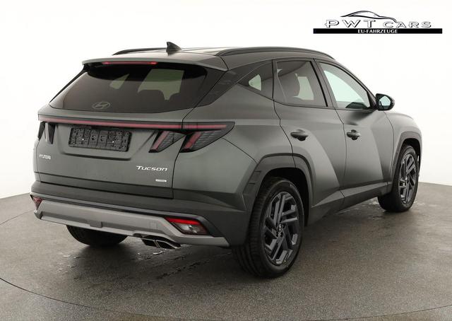 Hyundai TUCSON 1.6 T-GDI DCT 4WD, AHK, Navi, el. Klappe, Kamera, Side, Winter, 19-Zoll 