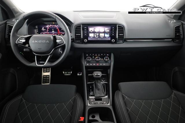 Skoda Karoq Sportline 1.5 TSI DSG Sportline, Pano, AHK, Navi, CANTON, Matrix, AreaView, Side, Kamera, el. Klappe, FS-beheizbar, 5 J.-Garantie 