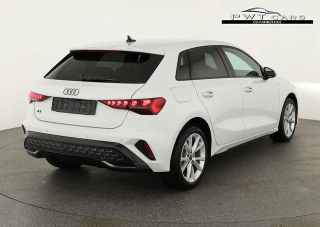 Audi A3 Sportback TFSI 110 kW S line 35 S-tronic S-LINE, AHK, Matrix, Navi, el. Klappe, Kamera, Winter, 3 J.-Garantie 