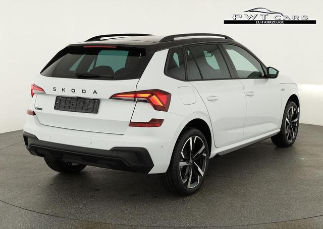 Skoda Kamiq Monte Carlo 1.5 TSI Carlo, Pano, AHK, Matrix, Navi, el. Klappe, 18-Zoll, 5 J.-Garantie 
