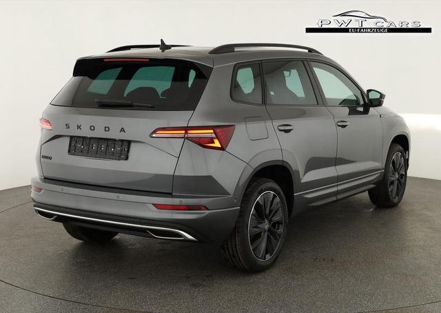 Skoda Karoq Sportline 1.5 TSI DSG Sportline, Pano, AHK, Navi, CANTON, Matrix, AreaView, Side, el. Klappe, FS-beheizbar, 5 J.-Garantie 