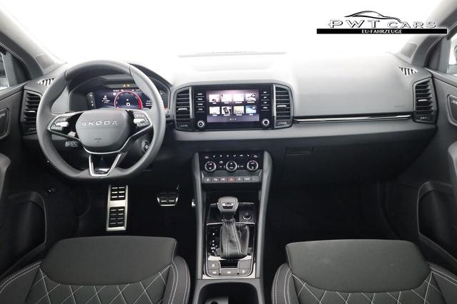 Skoda Karoq Sportline 1.5 TSI DSG Sportline, AHK, Navi, CANTON, Matrix, AreaView, Side, Kamera, el. Klappe, FS-beheizbar, 5 J.-Garantie 