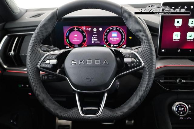 Skoda Kodiaq 1.5 TSI iV 150kW Sportline Sportline, AHK, Navi, Matrix, Kamera, el. Klappe, 19-Zoll, sofort 
