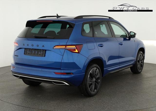 Skoda Karoq Sportline 1.5 TSI DSG Sportline, Pano, AHK, Navi, CANTON, Matrix, AreaView, Side, el. Klappe, FS-beheizbar, 5 J.-Garantie 