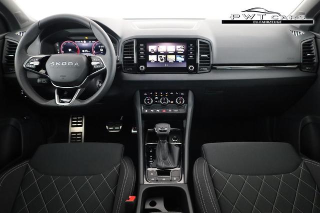 Skoda Karoq Sportline 1.5 TSI DSG Sportline, AHK, Navi, CANTON, Matrix, AreaView, Side, Kamera, el. Klappe, FS-beheizbar, 5 J.-Garantie 