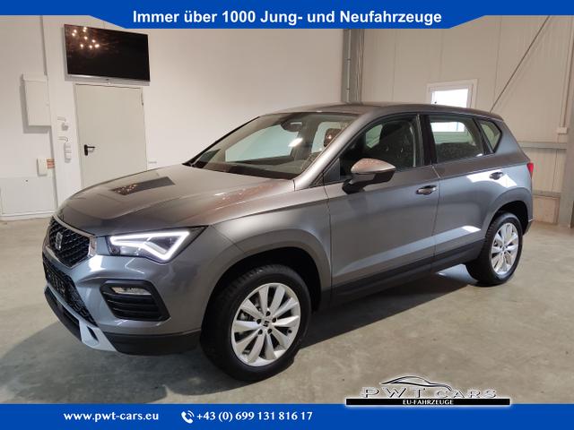 Seat Ateca - Style 1.5 TSI DSG 150 PS-AndroidAutoAppleCarPlay-AHK-ACC-Winterpaket-Voll-LED-Parkassist-Rückfahrkamera-2xPDC-17"Alu-Sofort