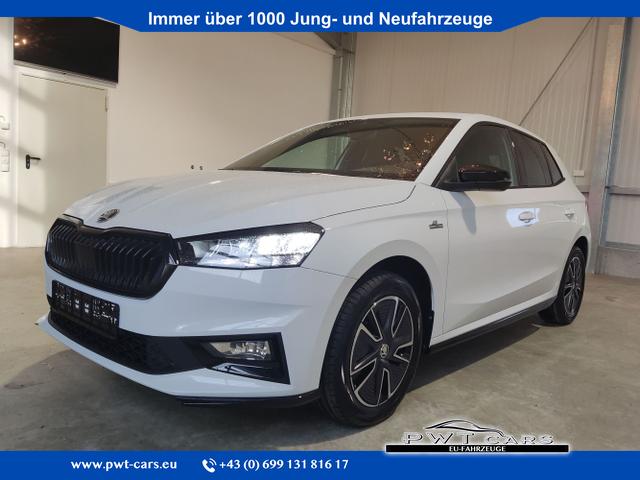 Skoda Fabia - Monte Carlo 1.0 TSI 95 PS 5JahreGarantie-Smartlink-DAB-Bluetooth-Klimaautomatik-PDC-Keyless-SHZ-LED-Tempomat-16''Alu-sofort