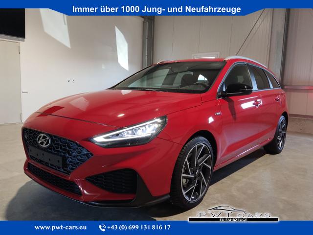 Hyundai i30 Kombi - N-Line 1.5 Turbo-GDI 6-Gang 160 PS Navi-AppleCarPlay-AndroidAuto-DAB-Tempomat-Fernlichtassistent-Spurhalteassist-Bluetooth-RDKS-18''Alu-sofort