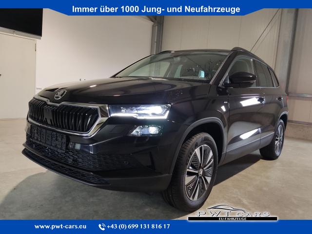 Skoda Karoq - Sportline 1,5 TSI 150 PS DSG Navi-Anhängerkupplung-LED-Matrix-AppleCarPlay-Android-Auto-ACC-Kessy-2-Zonen-Klimaautomatik-18''Alu-Sofort