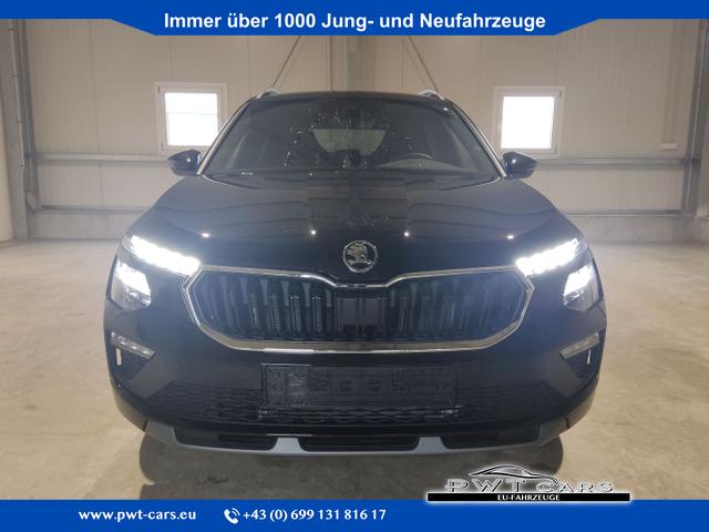 Skoda Kamiq - 130 Jahre Premium Edition 1.5 TSI 150 PS DSG Anhängerkupplung-AppleCarPlay-AndroidAuto-Winterpaket-Alcantara-DAB-Tempomat-Totwinkelassist-Kamera-SunSet-el.Heckklappe-17''Alu