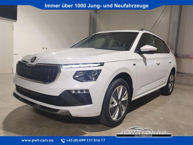 Skoda Kamiq - Drive Plus Edition 1.0 TSI 116 PS Anhängerkupplung-AppleCarPlay-AndroidAuto-2-Zonen-Klimaautomatik-Alcantara-Winterpaket-Sunset-LED-Matrix-Rückfahrkamera-17''Alu