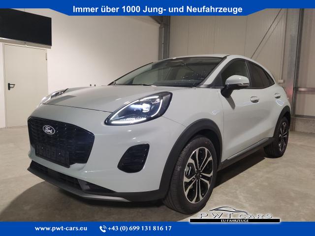 Ford Puma - Titanium 1.0 EcoBoost MHEV 125 PS Navi-AppleCarPlay-AndroidAuto-el.Heckklappe-LED-Tempomat-Winterpaket-2-Zonen-Klimaanlage-17''Alu