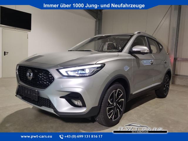 MG ZS - Luxury 1.5 VTI 106 PS Garantie-Leder-Navi-AppleCarPlay-AndroidAuto-LED-360°Kamera-Klima-Tempomat-17''Alu