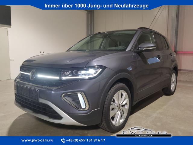 Volkswagen T-Cross - Exclusive 1.0 TSI 116 PS DSG AppleCarPlay-AndroidAuto-LED-Matrix-2-Zonen-Klimaanlage-Rückfahrkamera-Sitzheizung-17''Alu-Sofort