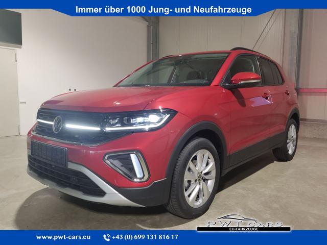 Volkswagen T-Cross - Exclusive 1.0 TSI 116 PS DSG AppleCarPlay-AndroidAuto-LED-Matrix-2xPDC-2-Zonen-Klimaanlage-Rückfahrkamera-Sitzheizung-Keyless-17''Alu-Sofort