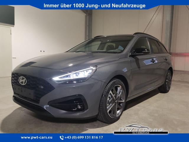 Hyundai i30 Kombi - GO! PLUS 1.0 T-GDI 100 PS 7DCT Navi-AppleCarPlay-AndroidAuto-Winterpaket-Rückfahrkamera-PDC-DAB-Klimaautomatik-Tempomat-17''Alu-sofort