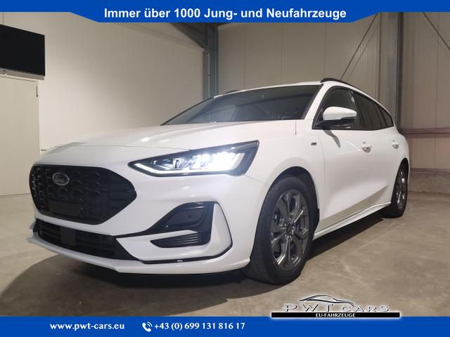 Ford Focus Turnier - ST-Line X 1.0 EcoBoost 155 PS Automatik-Navi-AppleCarPlay-AndroidAuto-Keyless-LED-Rückfahrkamera-el.Heckklappe-Winterpaket-17''Alu-Sofort