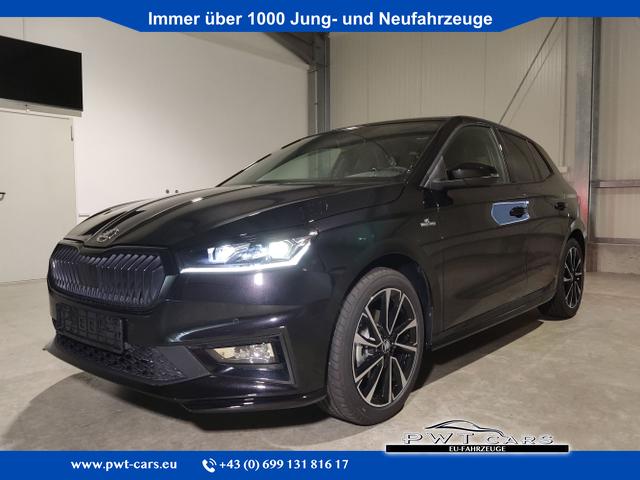 Skoda Fabia - Monte Carlo 1.0 TSI 116 PS DSG-Smartlink-DAB-Bluetooth-Panodach-Klimaautomatik-2xPDC--Kamera-SHZ-LED-Tempomat-17''Alu-Sofort