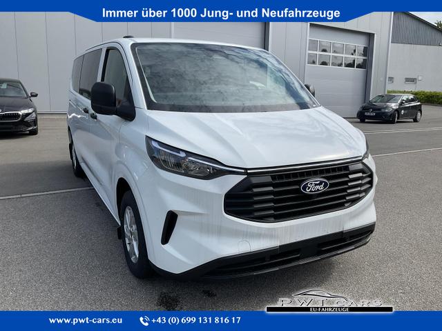 Ford Transit Custom - 320 L2 AWD Trend Kombi 2.0 Allrad H1 Trend, 9-Sitzer, AHK, Navi, Heckflügeltüren