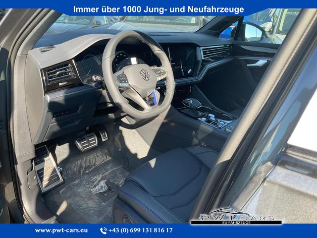 Volkswagen Touareg - 3.0 TSI eHybrid 340 kW 4Motion R 4M, 20-Zoll, Area, Pano, HuD, AHK, IQ.Light, Leder, Luft, 5-J Garantie