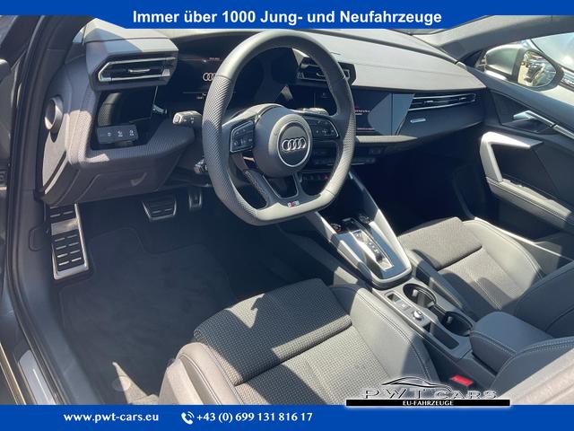 Audi S3 - 2.0 TFSI quattro Sportback quattro, Matrix, Optik schwarz, Kamera, el. Klappe, 4-J Garantie