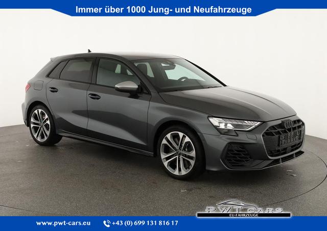 Audi S3 - 2.0 TFSI quattro Sportback quattro, Matrix, Optik schwarz, Kamera, el. Klappe, 4-J Garantie
