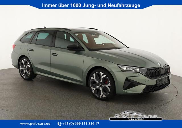 Skoda Octavia Combi - RS 2.0 TSI DSG, Sonderlackierung, Pano, AHK, 19 Zoll, Canton, el. Klappe, Navi, Matrix, sofort