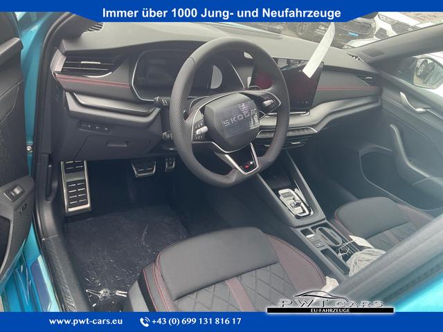 Skoda Octavia Combi - RS 2.0 TSI DSG, Sonderlackierung, Pano, AHK, 19 Zoll, Canton, el. Klappe, Navi, Matrix, sofort