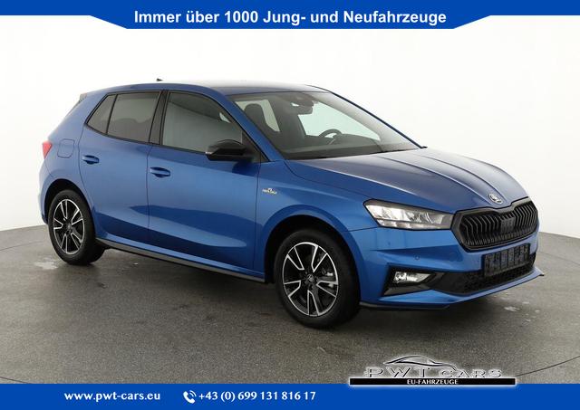 Skoda Fabia - Monte Carlo 1.0 TSI Carlo, Kamera, SmartLink, Winter, Ladeboden