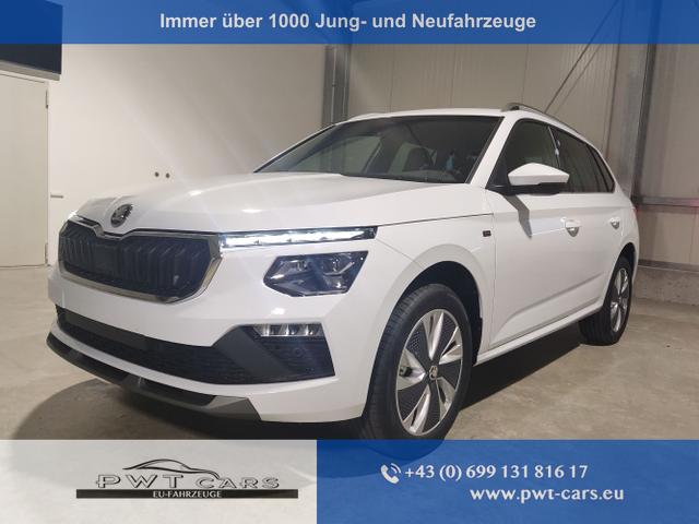 Skoda Kamiq - Drive Plus Edition 1.0 TSI 116 PS Anhängerkupplung-AppleCarPlay-AndroidAuto-2-Zonen-Klimaautomatik-Alcantara-Winterpaket-Sunset-LED-Matrix-Rückfahrkamera-17''Alu