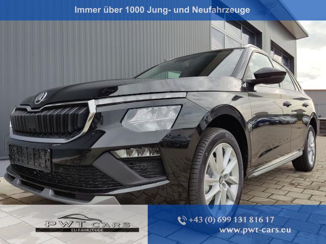 Skoda Kamiq - 130 Jahre Premium Edition 1.5 TSI 150 PS DSG Anhängerkupplung-AppleCarPlay-AndroidAuto-Winterpaket-Alcantara-DAB-Tempomat-Totwinkelassist-Kamera-SunSet-el.Heckklappe-17''Alu