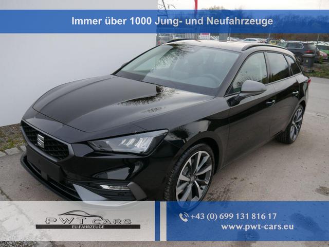 Seat Leon Sportstourer - FR Kombi 2.0 TDI DSG*NAVI*ACC*5J-GARANTIE*AHK-SCHWENKBAR*SOFORT-VERFÜGBAR*PDC*LED*SHZ*KLIMA*18-ZOLL