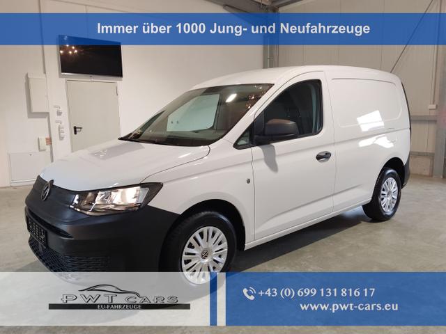 Volkswagen Caddy Cargo - 2.0 TDI 102PS 2-Sitzer Klima-PDC-Hecktüren180º-Schiebetür rechts-AHK-Sofort