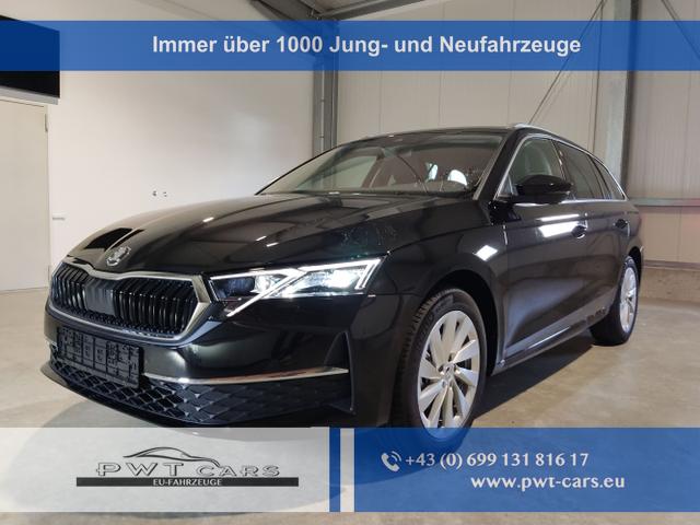 Skoda Octavia Combi - Exclusive 2.0 TDI 150 PS DSG Neues Modell Navi-AndroidAuto-AppleCarPlay-Teilleder-Rückfahrkamera-ACC-DigitalCockpit-LED-Matrix-Ambientebeleuchtung-Keyless-el.Heckklappe-17''Alu-sofort